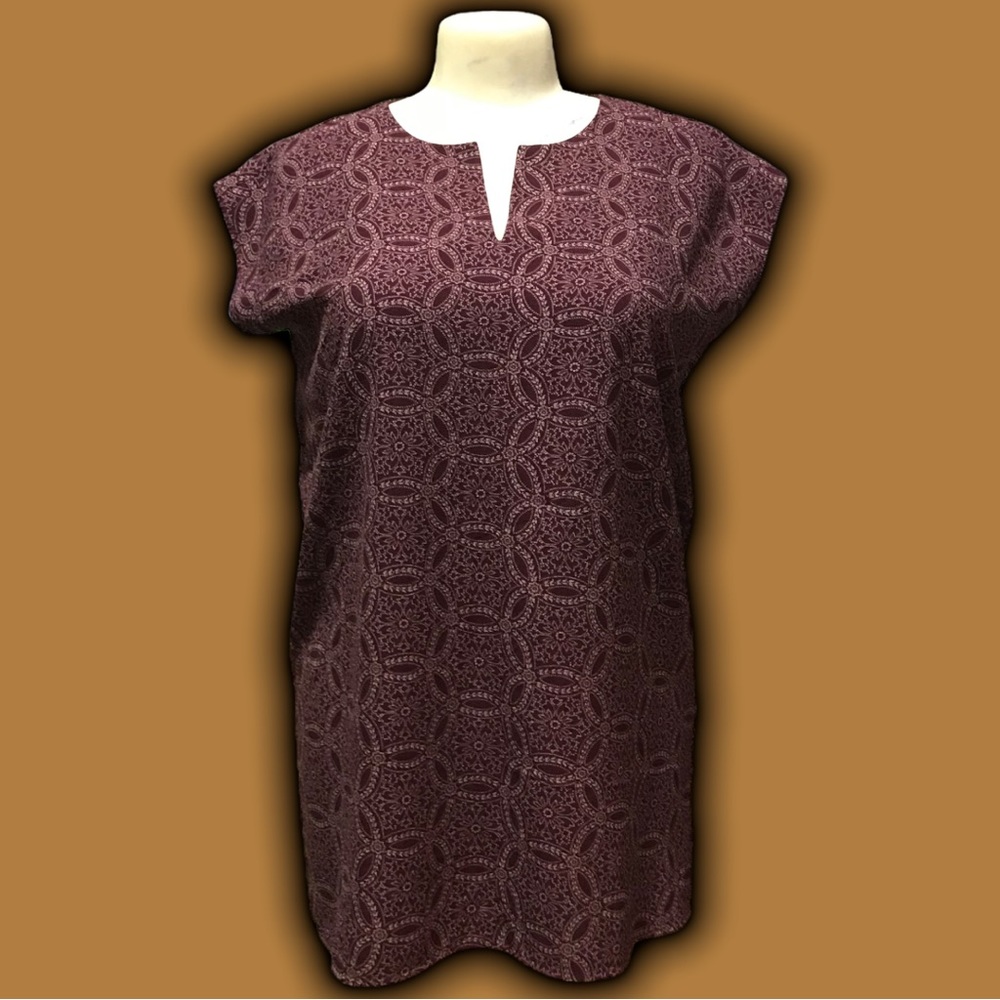 SALE | FOREVER 21 Sleeveless Geometric Patterned Tunic Mini Dress